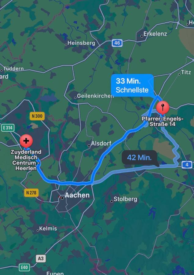 Ferienwohnung Ruhiges Juwel: Frisch Renoviert 100 Qm Jülich Exterior foto
